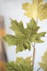 Set of 6, 35" Velvet Maple Leaf Spray, Botanicals Decor for Harvest Festival Fall Festival & Thanksgiving Table Decorations