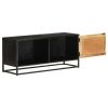 TV Stand 35.4"x11.8"x15.7" Rough Mango Wood