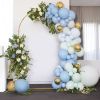 47.2" W x 86.6" H Iron Arch Roof for Garden Wedding