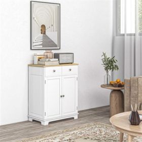 Kitchen Storage Cabinet (Color: as picture)